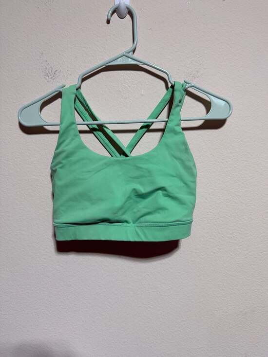 Lululemon Other - Lululemon Energy Bra *Luxtreme Size 6 Fresh Teal
